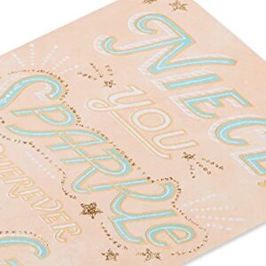 American Greetings Birthday Card for Niece (You Sparkle)