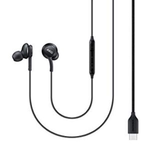 SAMSUNG EO-IC100 USB Type-C Earphone, Sound by AKG, Black