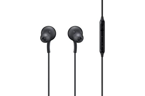 SAMSUNG EO-IC100 USB Type-C Earphone, Sound by AKG, Black