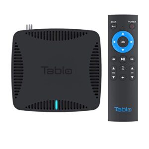 tablo dual hdmi [tdns-hdmi-2b-01-cn] over-the-air [ota] digital video recorder [dvr] – with wifi, remote, black
