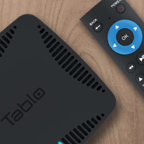 Tablo Dual HDMI [TDNS-HDMI-2B-01-CN] Over-The-Air [OTA] Digital Video Recorder [DVR] - with WiFi, Remote, Black