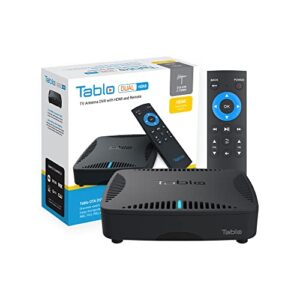 Tablo Dual HDMI [TDNS-HDMI-2B-01-CN] Over-The-Air [OTA] Digital Video Recorder [DVR] - with WiFi, Remote, Black