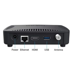 Tablo Dual HDMI [TDNS-HDMI-2B-01-CN] Over-The-Air [OTA] Digital Video Recorder [DVR] - with WiFi, Remote, Black