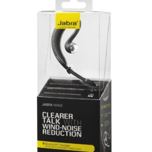 Jabra WAVE Bluetooth Headset- Black [Retail Packaging]