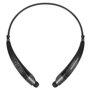 mobilespec mbs11181 stereo bluetooth(r) wireless headphones – black