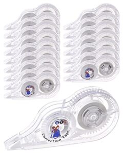 correction tape, white, 16-count