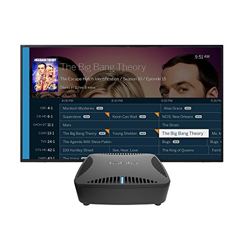 Tablo Dual LITE [TDNS2B-02-CN] Over-The-Air [OTA] Digital Video Recorder [DVR] - with WiFi, Live TV Streaming, Black