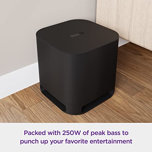 Roku Wireless Subwoofer (for Roku Streambars or Roku TV)