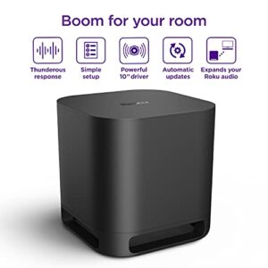 Roku Wireless Subwoofer (for Roku Streambars or Roku TV)