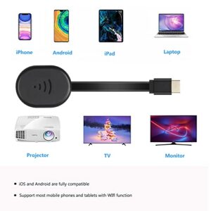 Wireless HDMI Display Dongle Adapter,TV Adapter for The APP YouTube,Video Mirroring Dongle Receiver,Used for iPhone Mac iOS Android Casting/Mirroring to TV/Projector/Monitor