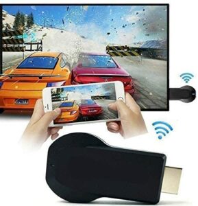 hdmi wireless display adapter 4k, wifi mobile screen mirroring receiver dongle to tv/projector receiver support compatible with windows android mac ios 2023 model