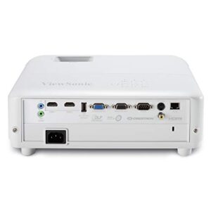 ViewSonic PG706WU 4000 Lumens WUXGA Projector with RJ45 LAN Control Vertical Keystoning and Optical Zoom for Home and Office