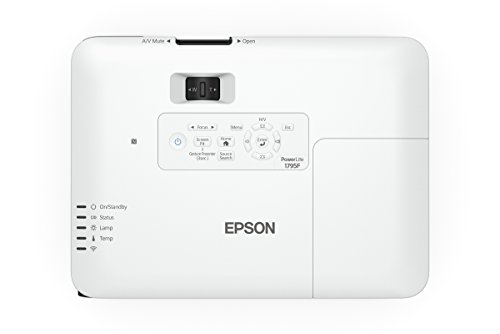 Epson PowerLite 1795F 3LCD 1080p full HD wireless mobile projector with carrying case and fast and easy image adjustments, a bright mobile powerhouse for presentations and wireless video streaming