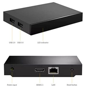 Newest 2022 Doordarshan Mag 540W3 4K, Built-in Dual Band 2.4G/5G WiFi, HDMI Cable (Much Faster Than Old Mag 324w2, 424W3, 524w3 and 522w3) Black