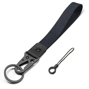 ablaze wristlet strap for keys, hand wristlet lanyard durable key chain wristlet for men and women (1 piece， black)