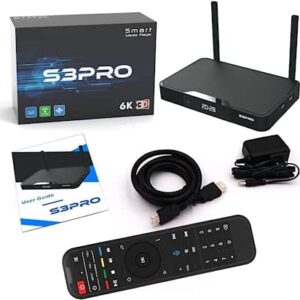 Superbox Authorized Seller 2023 Newest Version Superbox S3 PRO 2G RAM + 32G ROM Super Box s3 pro 2022 Elite Fully Loaded Voice Remote HD Cable