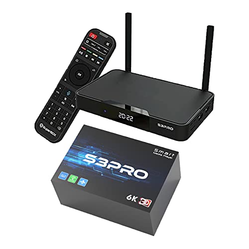 Superbox Authorized Seller 2023 Newest Version Superbox S3 PRO 2G RAM + 32G ROM Super Box s3 pro 2022 Elite Fully Loaded Voice Remote HD Cable