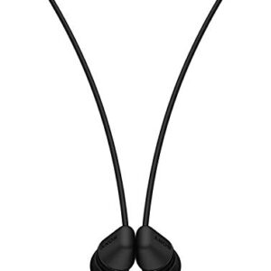 Sony WI-C200 Wireless in-Ear Headset/Headphones with mic for Phone Call, Black (WIC200/B)