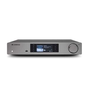 cambridge audio cxn v2 stereo network streamer – all-in-one wireless media streaming with wifi (lunar grey)