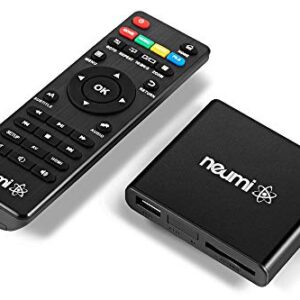 NEUMI Atom 1080P Full-HD Digital Media Player for USB Drives and SD Cards - with HDMI and Analog AV, Automatic Playback and Looping Capability