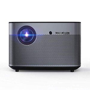 xgimi h2 1080p full hd smart projector 1350 ansi lumens 3d home video theater projector support 2k/4k with android system wifi bluetooth beamer harman/kardon speaker