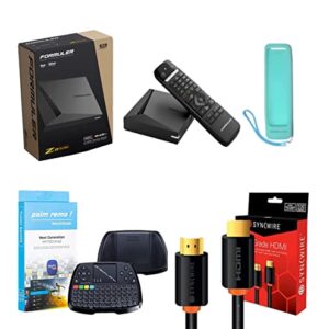 Formuler Z11 Pro Max 4K Android 11 Dual Band 5G Gigabit LAN 4GB Ram 32GB Storage with Premium IR1 Remote Control | Bonus HDMI Cable | Bonus Dreamlink 7 Color Keyboard| Bonus Silicone Remote Case.