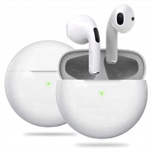 Wireless Earbuds, Bluetooth 5.2 Earbuds with Immersive Sound and Deep Bass, Wireless Stereo Headphones with Microphone