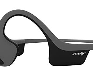 Aftershokz Air Bone Conduction Wireless Bluetooth Headphones, Slate Grey