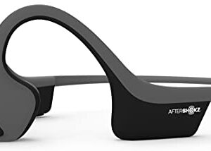 Aftershokz Air Bone Conduction Wireless Bluetooth Headphones, Slate Grey