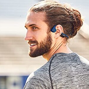 Aftershokz Air Bone Conduction Wireless Bluetooth Headphones, Slate Grey