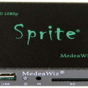 MedeaWiz® DV-S1 Sprite® Looping HD Media Player – Seamless Audio Video Auto Repeater 1080p 60Hz HDMI, NTSC and PAL Outputs – Trigger Input and Serial Control