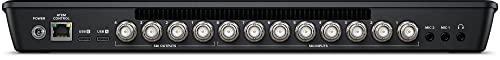 Blackmagic Design ATEM SDI Extreme ISO Live Stream Switcher Bundle with 8’ 5G-SDI Cable, 7’ Cat5e Cable, and 5-Pack of Solid Signal Cable Ties (SWATEMMXEPCEXTISO)