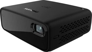 philips picopix micro 2tv, dlp portable projector, android tv, up to 4h battery life, hdmi, usb-c