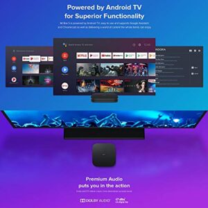 Xiaomi Mi Box S 4K HDR Android TV with DBA Streaming Media Player with Remote Control Google & Voice Assistant