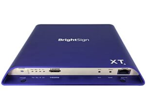 brightsign standard i/o player 4k dolby vision hd player (xt244)