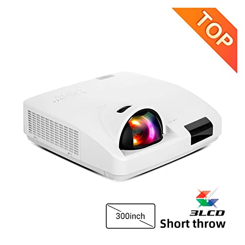C600WST1080P Full HD Short Throw Daylight Hologram 3LCD Video Projector for Cinema Education Meeting Advertise