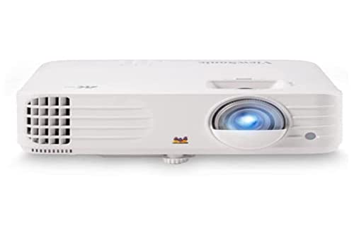 ViewSonic True 4K UHD 3200 Lumens 240Hz 4.2ms Home Theater Projector with HDR, Auto Keystone, Dual HDMI, Sports and Netflix Streaming with Dongle on up to 300" Screen (PX701-4K) (Renewed)