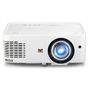 viewsonic ls560wh 3000 lumens wxga short throw led projector with hv keystone and lan control for business and education