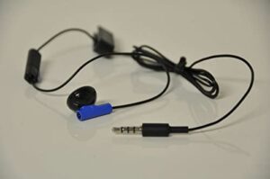 .sony playstation vita headset earbud microphone earpiece . headphone (black)