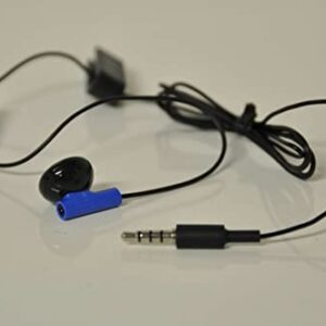 .Sony PlayStation Vita Headset Earbud Microphone Earpiece . Headphone (Black)