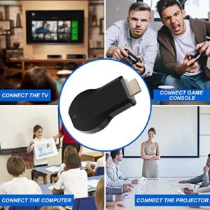 Aobeo 4K HDMI Wireless Display Adapter - WiFi 1080P Mobile Screen Mirroring Receiver Dongle to TV/Projector Receiver Support Windows Android Mac iOS, Black