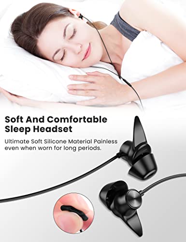 Type C Earphones for Galaxy S23 Ultra USB C Headphone Comfortable Soft Sleep Earbuds for Women Small in Ear Headphone Noise Cancelling for Google Pixel 7 Pro 6 6A iPad 10 S21 FE OnePlus 11 Galaxy S22