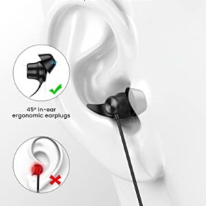 Type C Earphones for Galaxy S23 Ultra USB C Headphone Comfortable Soft Sleep Earbuds for Women Small in Ear Headphone Noise Cancelling for Google Pixel 7 Pro 6 6A iPad 10 S21 FE OnePlus 11 Galaxy S22