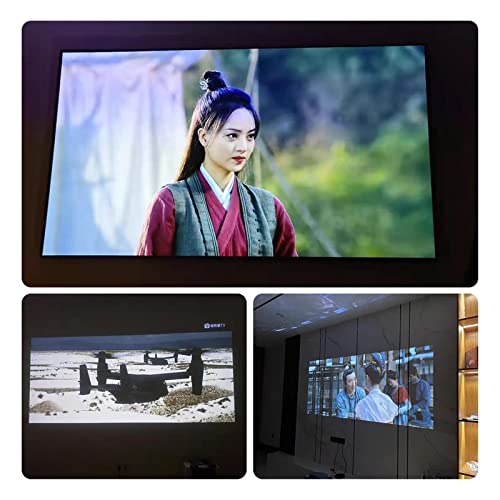 Laser Projector 1600ANSI Lumen Full HD Ultra Short Throw Projection TV with Home Theater Projector