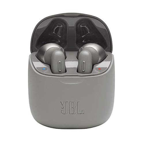 JBL Tune 220 TWS True-Wireless Headphones Gray - JBLT220TWSGRYAM (Renewed)