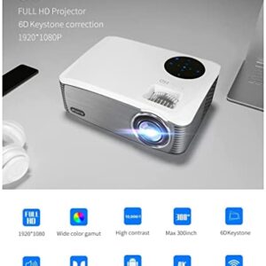 Feilx Mini Projector 2022 Upgraded Portable Video-Projector,300 Inch WiFi Full HD 1920 * 1080P LED Projector Video Projector Home Theater Cinema Smartphone Projector