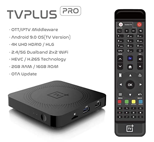 New 2022 DOORDARSHAN TVPlus Pro IPTV Box Stalker Player & M3U Player with Dual Band 5G WiFi Gigabit LAN Box - Faster Than MAG 524w3 and Formuler Boxes.