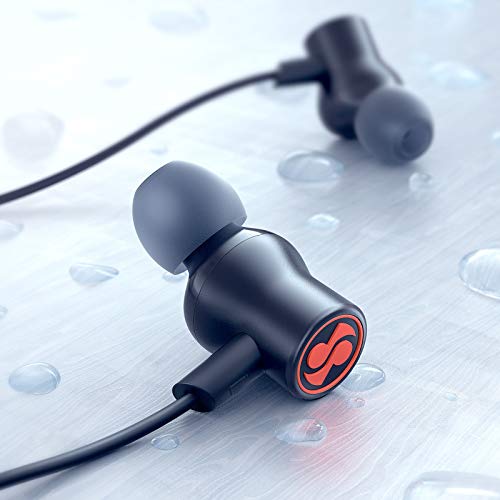 USB C Headphones SUMWE Hi-Fi Immersive Bass Sound Metal Earphones in-Ear Noise Cancelling Type C Earbuds w/Mic for Samsung Galaxy S21/S20/Note10, Google Pixel 5/4/3/2, iPad Pro