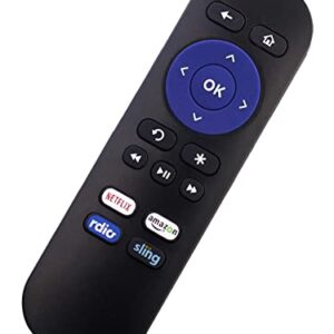 Smartby Replaced roku Sling 1 New IR Remote Compatible with Roku 1 2 3 4 HD LT XS XD Roku Express Roku Premiere, DO NOT Support for Roku Stick or Roku TV