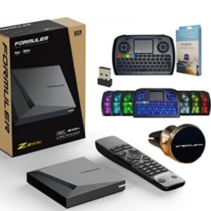 Formuler Z11 Pro Max Android 11 Wireless Ax 2x2 Gigabit LAN 4GB Ram 32GB ROM 4K + Extra 7 Colours Wireless Keyboard + Extra Magnetic Car Mount